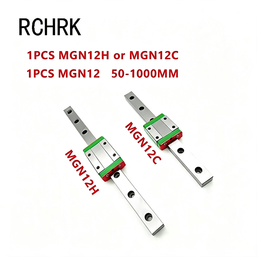 Linear Rail Mgn12H Set - 12mm Lineer Kılavuz MGN12 Ray 100