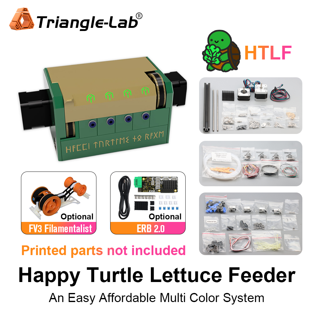 Corexy 3D Printer Kit - Trianglelab Baskısız Parçalar HTLF Tam Set
